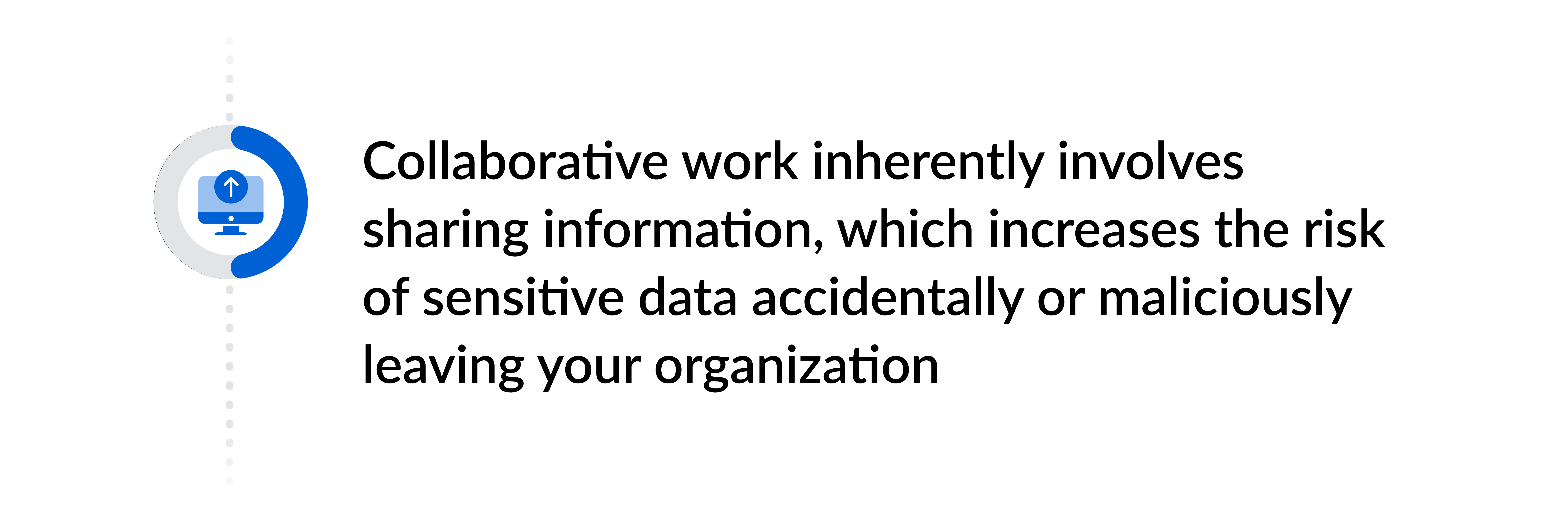 Alt text: Why collaborative work might increase data leakage risks
